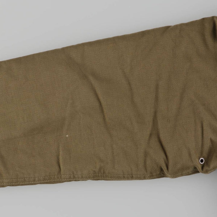 N-1 Military Deck Jacket Men's XL unclear Khaki type Vintage Second Hand