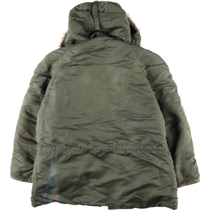 Special Price: Vintage N-3B Padded Military Flight Jacket, Men's Size XXL unclear Khaki type Vintage Second Hand