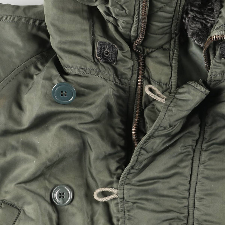 Special Price: Vintage N-3B Padded Military Flight Jacket, Men's Size XXL unclear Khaki type Vintage Second Hand
