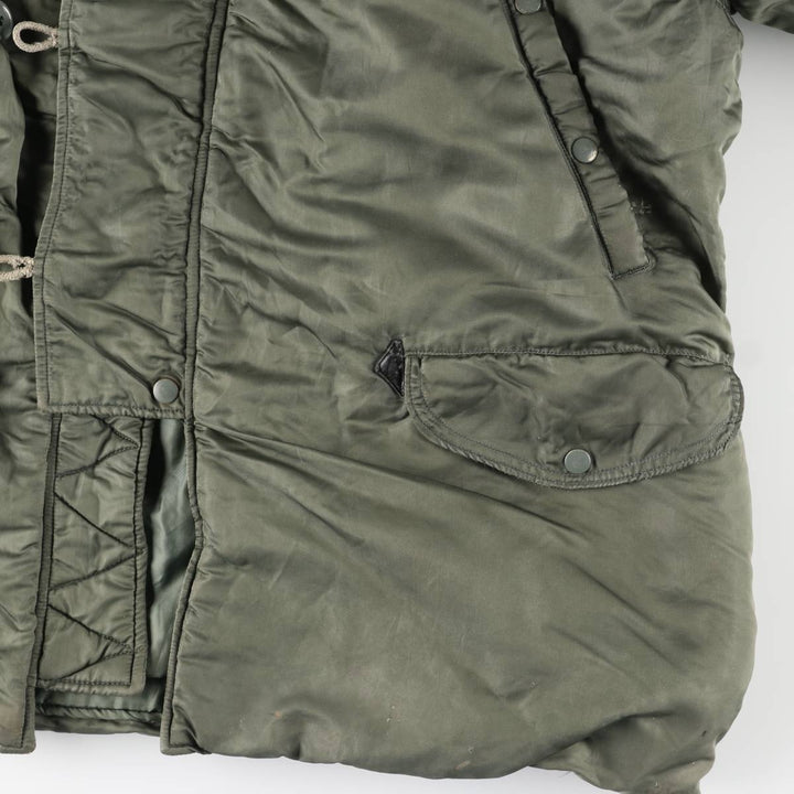 Special Price: Vintage N-3B Padded Military Flight Jacket, Men's Size XXL unclear Khaki type Vintage Second Hand