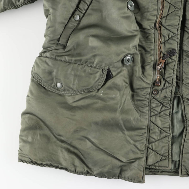 Special Price: Vintage N-3B Padded Military Flight Jacket, Men's Size XXL unclear Khaki type Vintage Second Hand