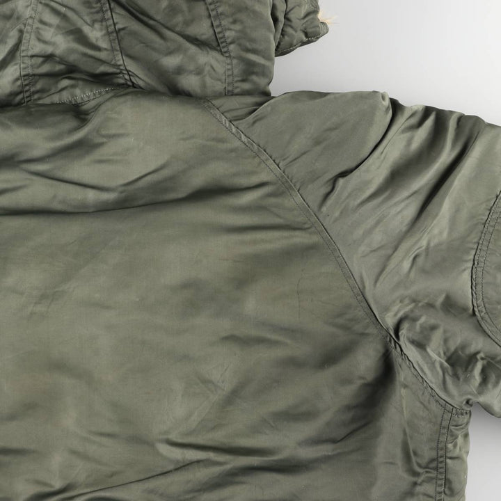 Special Price: Vintage N-3B Padded Military Flight Jacket, Men's Size XXL unclear Khaki type Vintage Second Hand