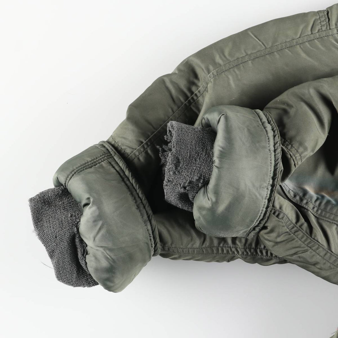 Special Price: Vintage N-3B Padded Military Flight Jacket, Men's Size XXL unclear Khaki type Vintage Second Hand