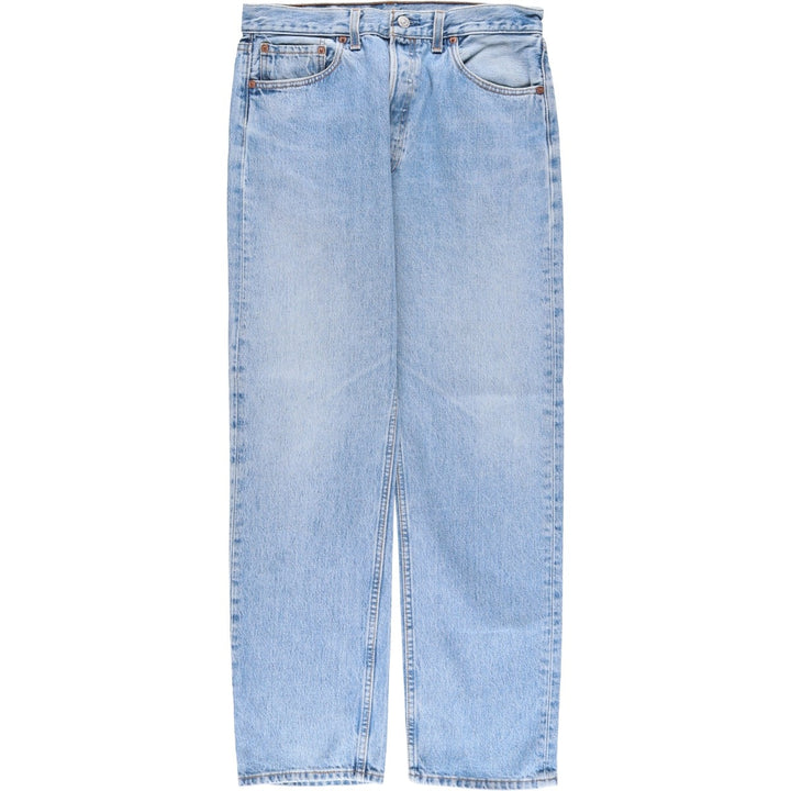 90'S Levi's 501-0193 Straight Denim Pants Made in USA Men's W31 Vintage cotton blue type Vintage Second Hand