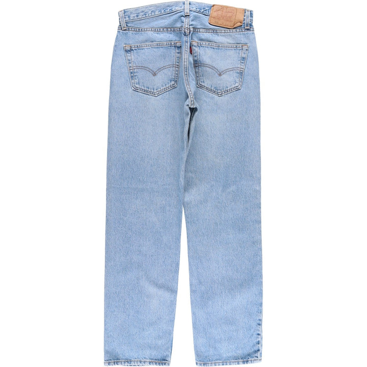 90'S Levi's 501-0193 Straight Denim Pants Made in USA Men's W31 Vintage cotton blue type Vintage Second Hand