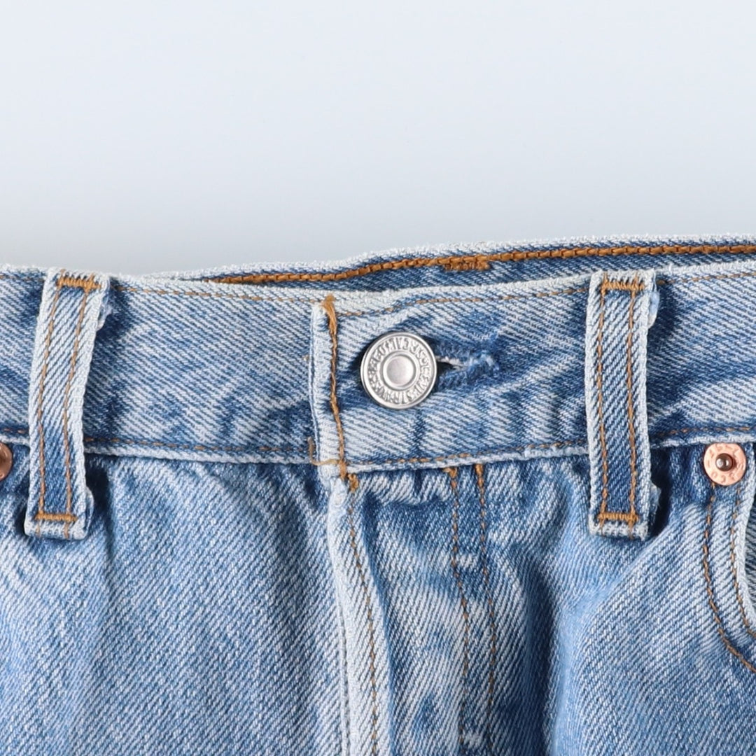 90'S Levi's 501-0193 Straight Denim Pants Made in USA Men's W31 Vintage cotton blue type Vintage Second Hand