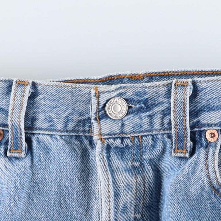 90'S Levi's 501-0193 Straight Denim Pants Made in USA Men's W31 Vintage cotton blue type Vintage Second Hand