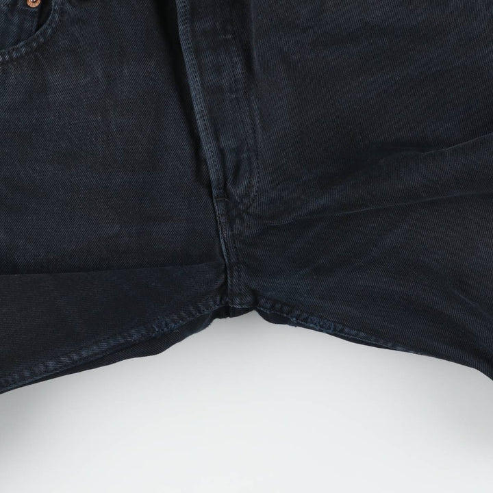 90s~ Vintage Levi's 501 Euro Model Black Denim Straight Denim Pants Men's Size W30 cotton black type Vintage Second Hand