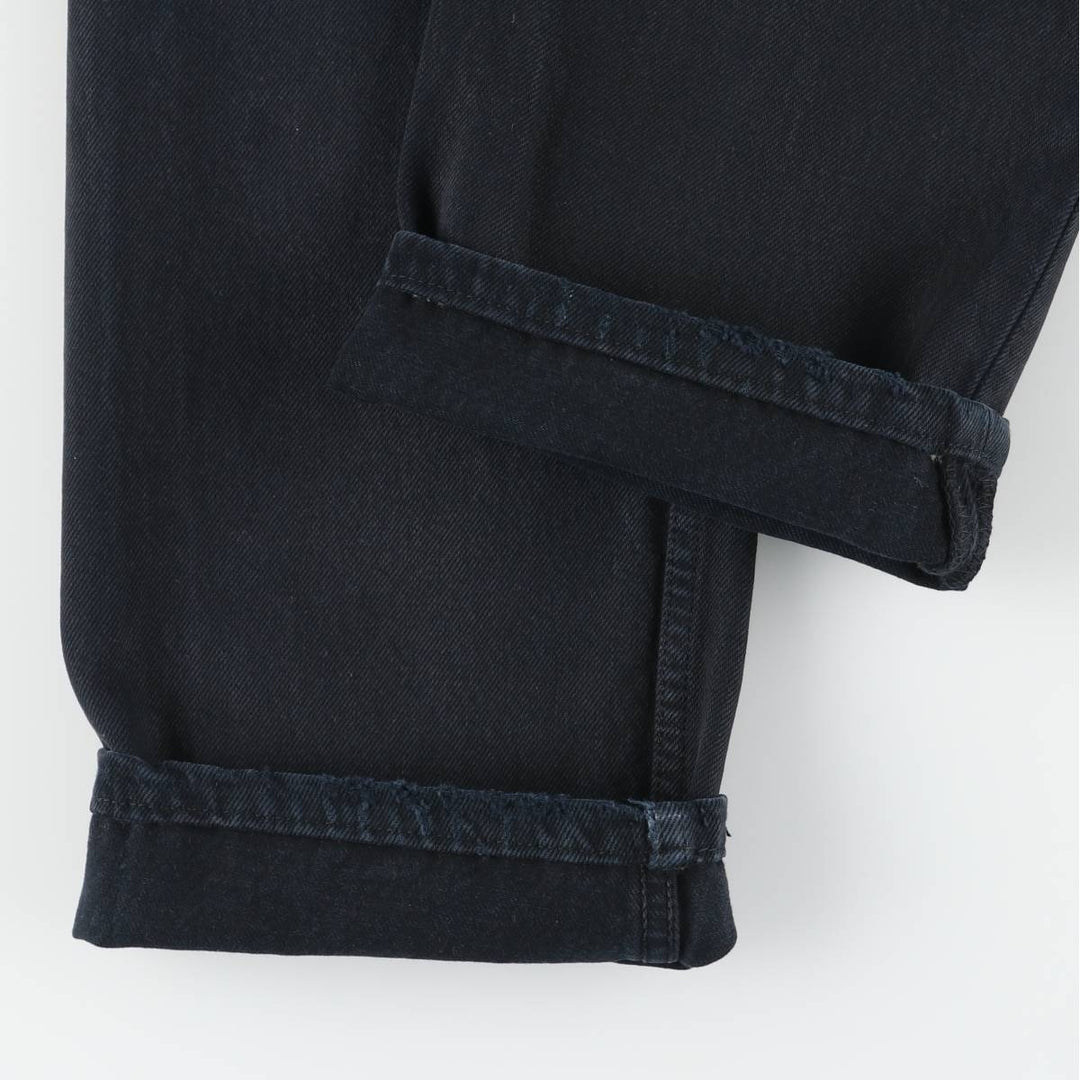 90s~ Vintage Levi's 501 Euro Model Black Denim Straight Denim Pants Men's Size W30 cotton black type Vintage Second Hand