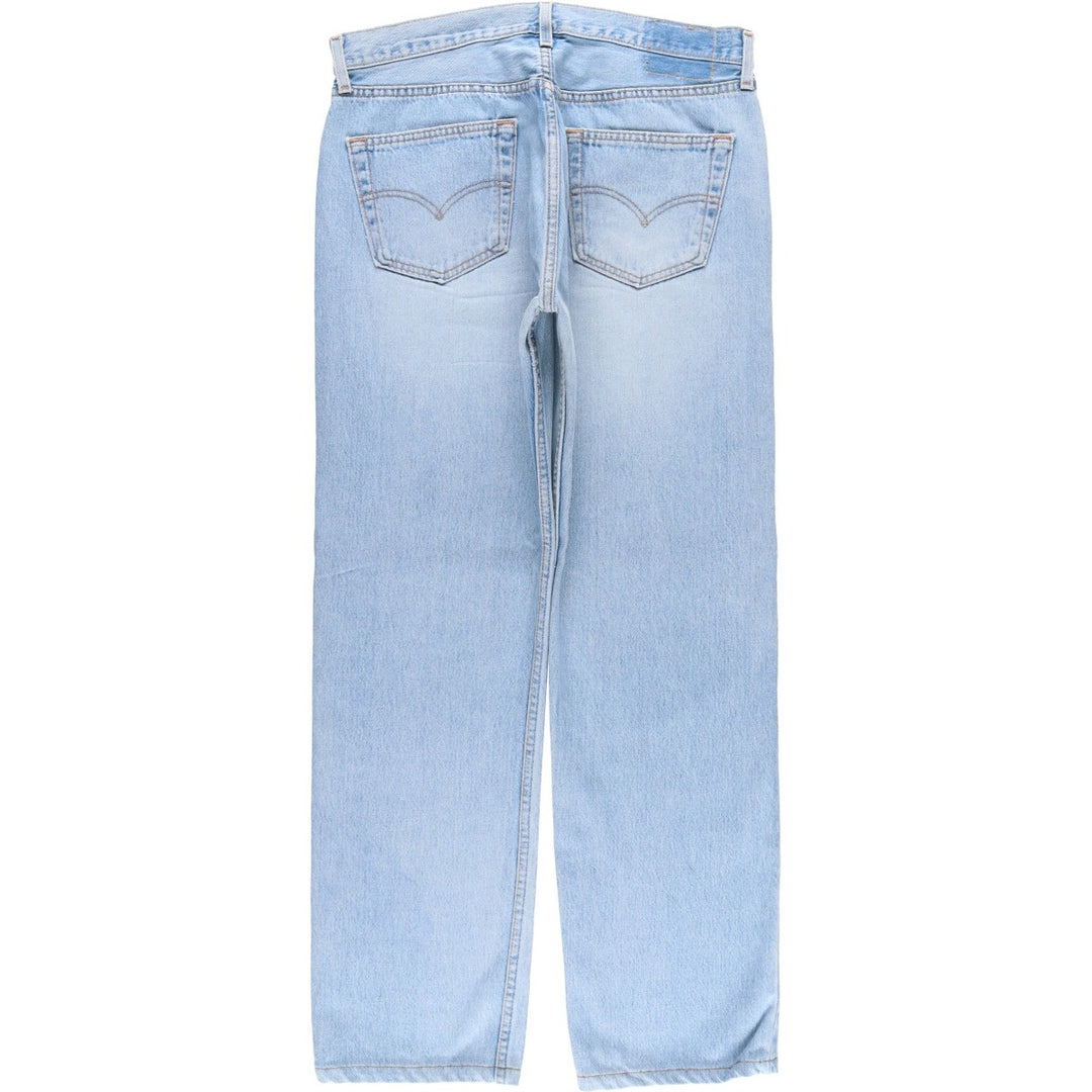 90'S Levi's 501-5915 Straight Denim Pants, Made in USA, Men's, Size W33, Vintage cotton blue type Vintage Second Hand