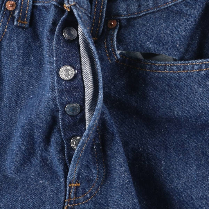 90'S Levi's 501 Straight Denim Pants, Made in USA, Men's, W30, Vintage cotton blue type Vintage Second Hand