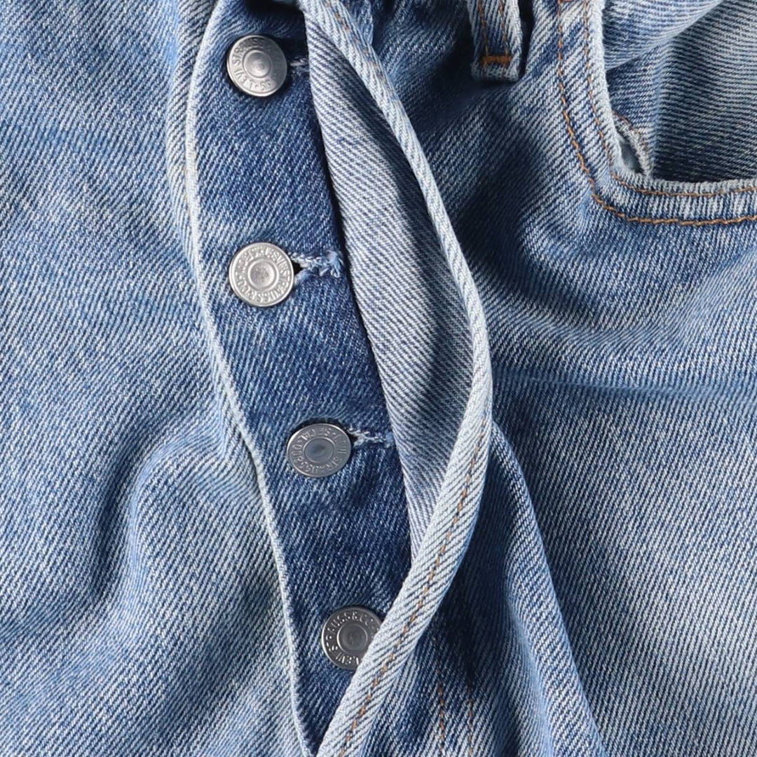 90'S Levi's 501 Straight Denim Pants, Made in USA, Men's, Size W35, Vintage cotton blue type Vintage Second Hand