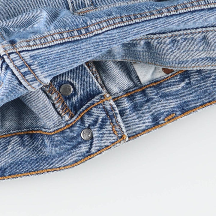 90'S Levi's 501 Straight Denim Pants, Made in USA, Men's, Size W35, Vintage cotton blue type Vintage Second Hand
