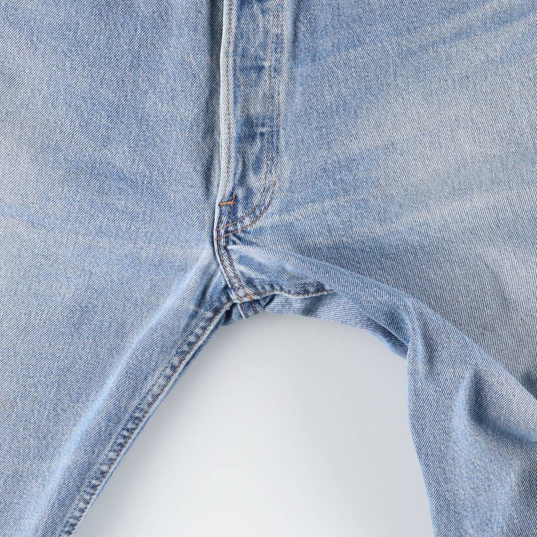 90'S Levi's 501 Straight Denim Pants, Made in USA, Men's, Size W35, Vintage cotton blue type Vintage Second Hand
