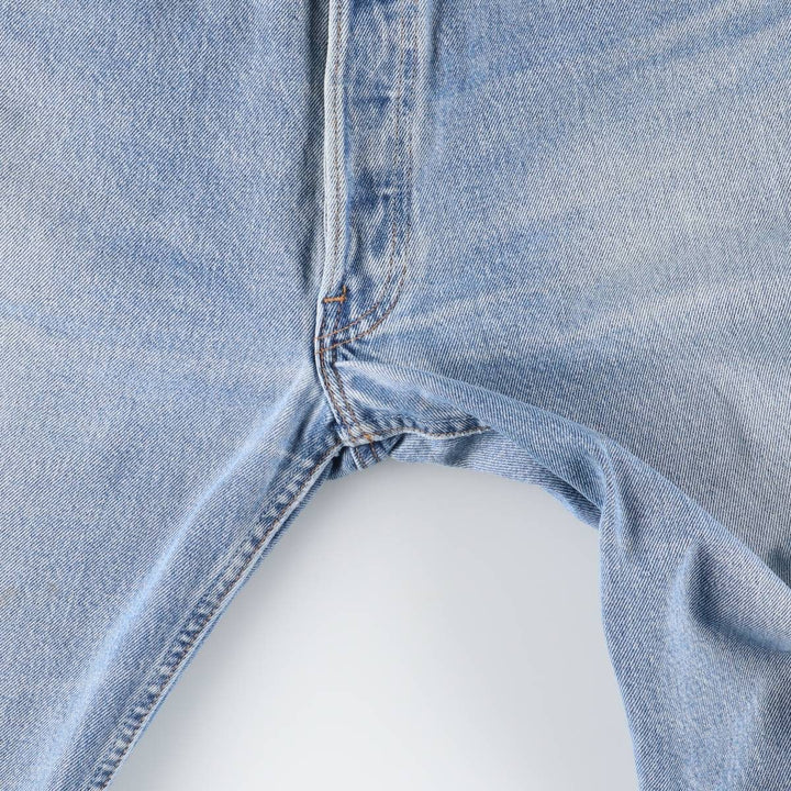 90'S Levi's 501 Straight Denim Pants, Made in USA, Men's, Size W35, Vintage cotton blue type Vintage Second Hand