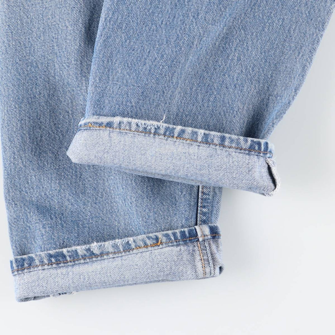 90'S Levi's 501 Straight Denim Pants, Made in USA, Men's, Size W35, Vintage cotton blue type Vintage Second Hand