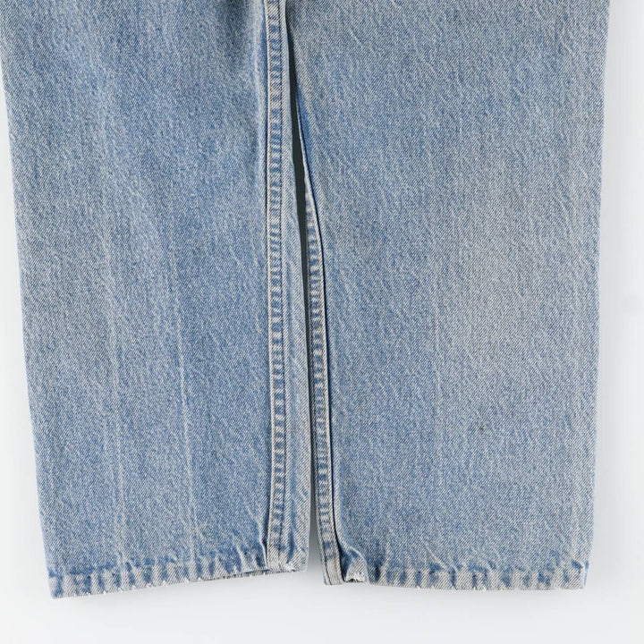 Vintage 1990'S Levi's 505 tapered denim pants, men's size W34. unclear Blue type light blue Vintage Second Hand