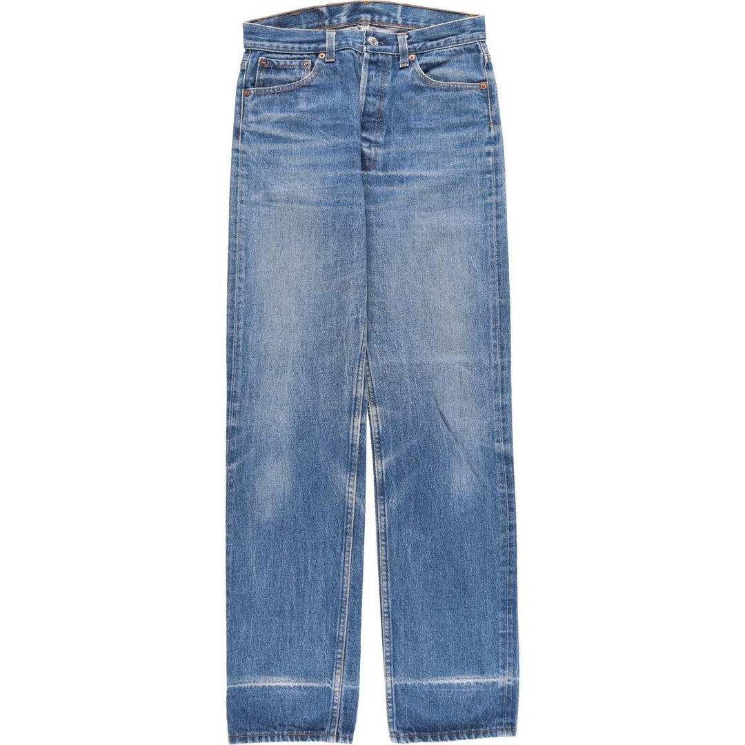 90'S Levi's 501 Straight Denim Pants, Made in USA, Men's, W29, Vintage cotton blue type Vintage Second Hand