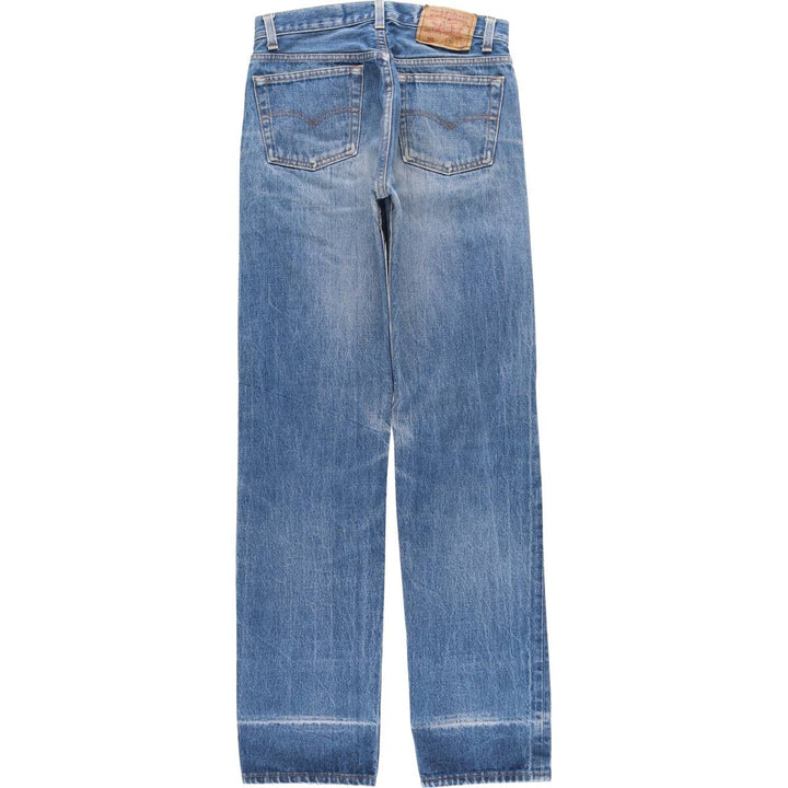 90'S Levi's 501 Straight Denim Pants, Made in USA, Men's, W29, Vintage cotton blue type Vintage Second Hand