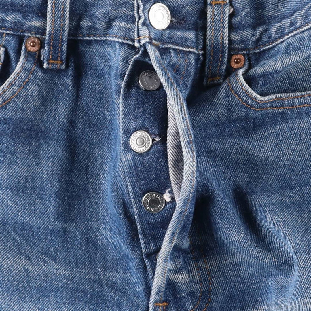 90'S Levi's 501 Straight Denim Pants, Made in USA, Men's, W29, Vintage cotton blue type Vintage Second Hand