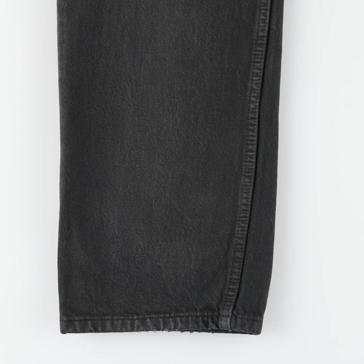 90'S Levi's 501 Euro Model Black Denim Straight Denim Pants, Men's, W35, Vintage cotton black type Vintage Second Hand