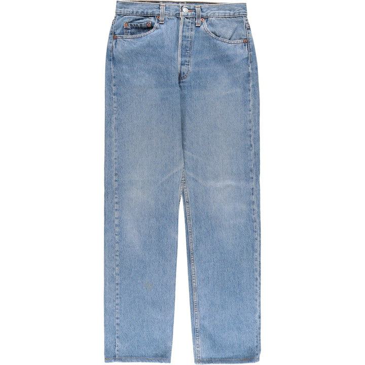 90'S Levi's 501-0191 Straight Denim Pants Made in USA Men's W30 Vintage cotton blue type Vintage Second Hand