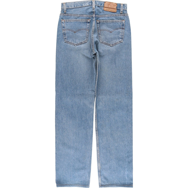90'S Levi's 501-0191 Straight Denim Pants Made in USA Men's W30 Vintage cotton blue type Vintage Second Hand