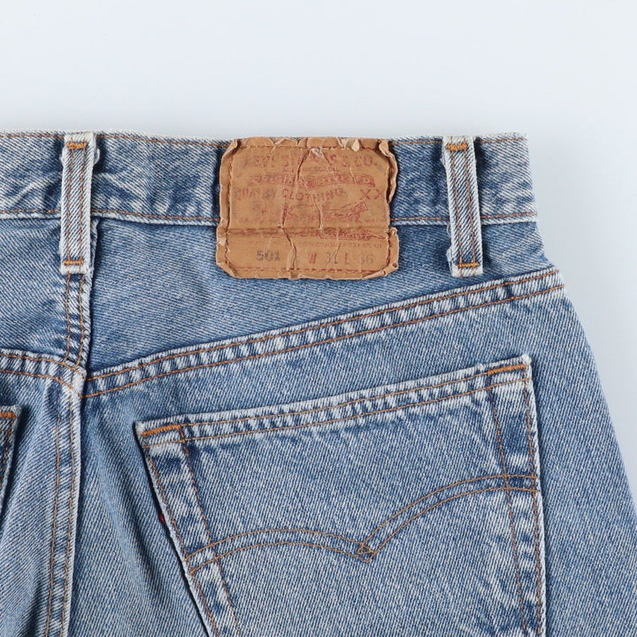 90'S Levi's 501-0191 Straight Denim Pants Made in USA Men's W30 Vintage cotton blue type Vintage Second Hand