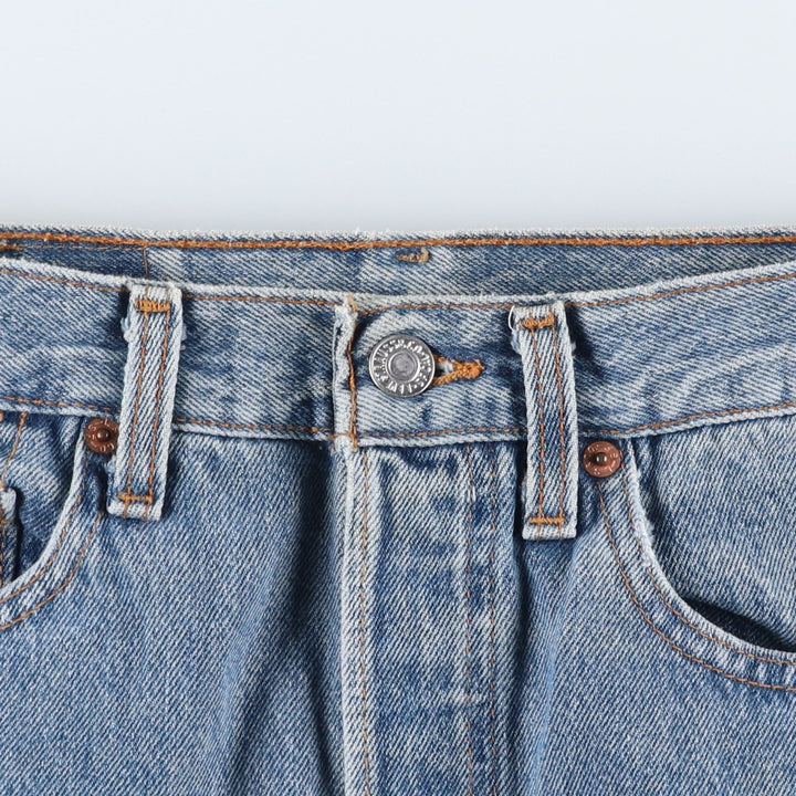 90'S Levi's 501-0191 Straight Denim Pants Made in USA Men's W30 Vintage cotton blue type Vintage Second Hand