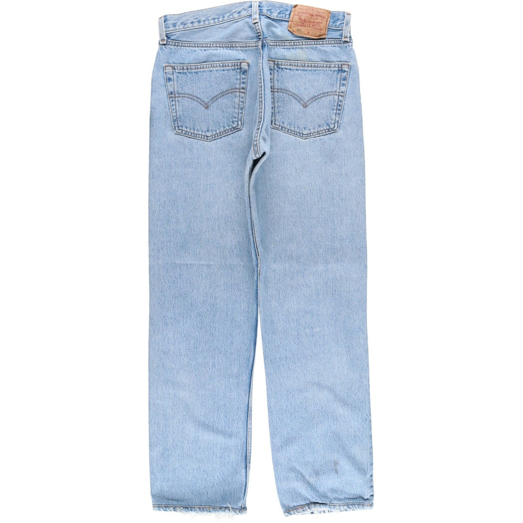 90'S Levi's 501-0193 Straight Denim Pants Made in USA Men's W30 Vintage cotton blue type Vintage Second Hand