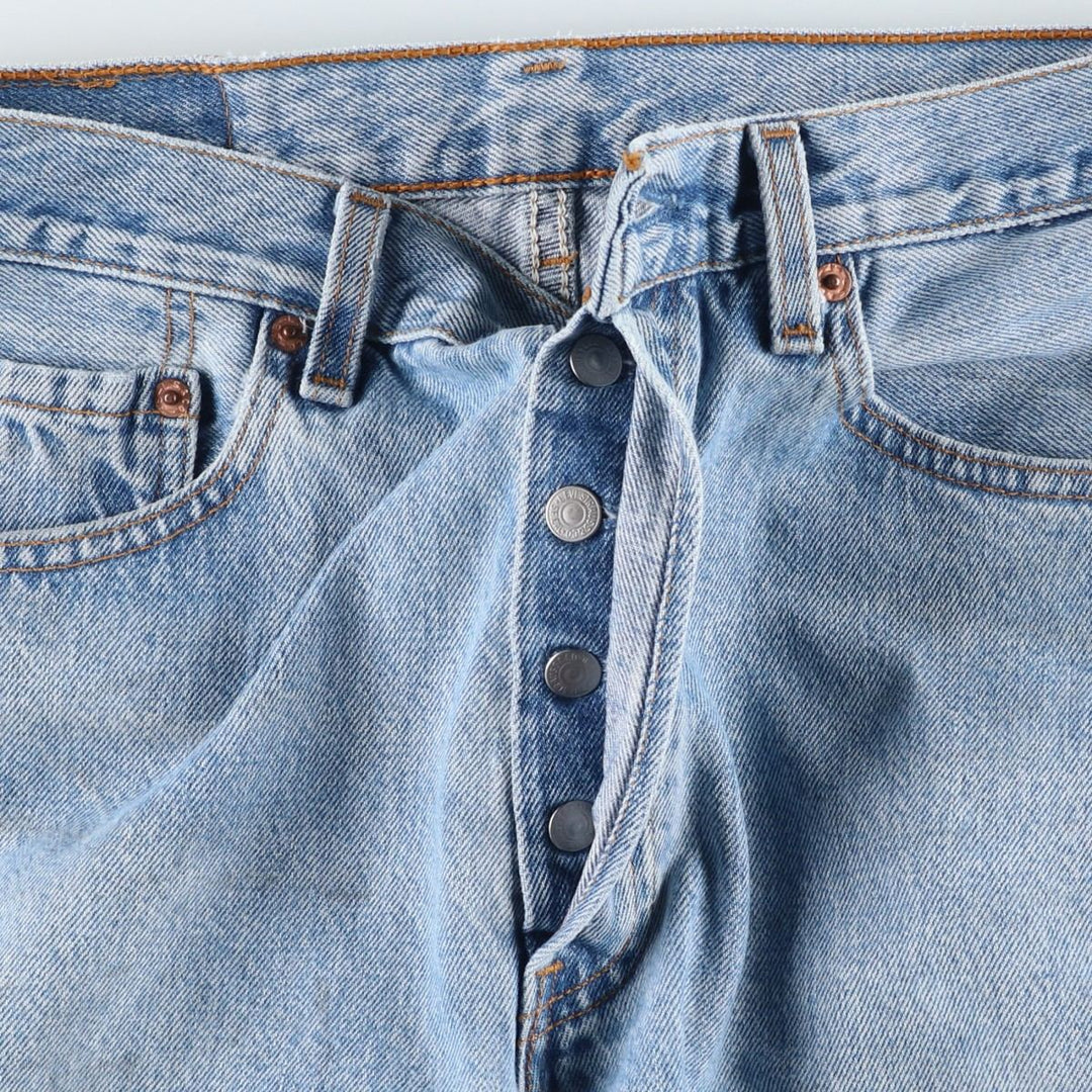 90'S Levi's 501-0193 Straight Denim Pants Made in USA Men's W30 Vintage cotton blue type Vintage Second Hand