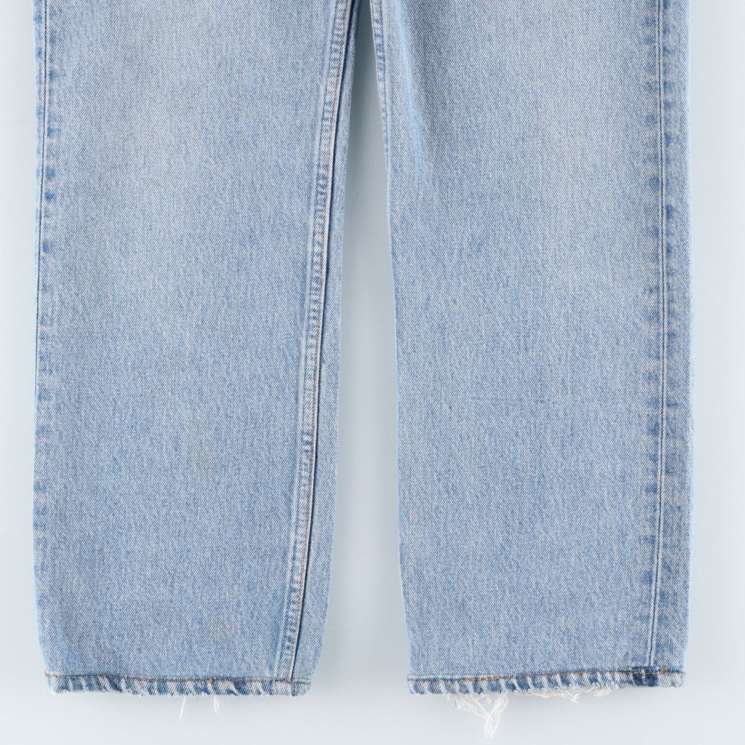 90'S Levi's 501-0193 Straight Denim Pants Made in USA Men's W30 Vintage cotton blue type Vintage Second Hand
