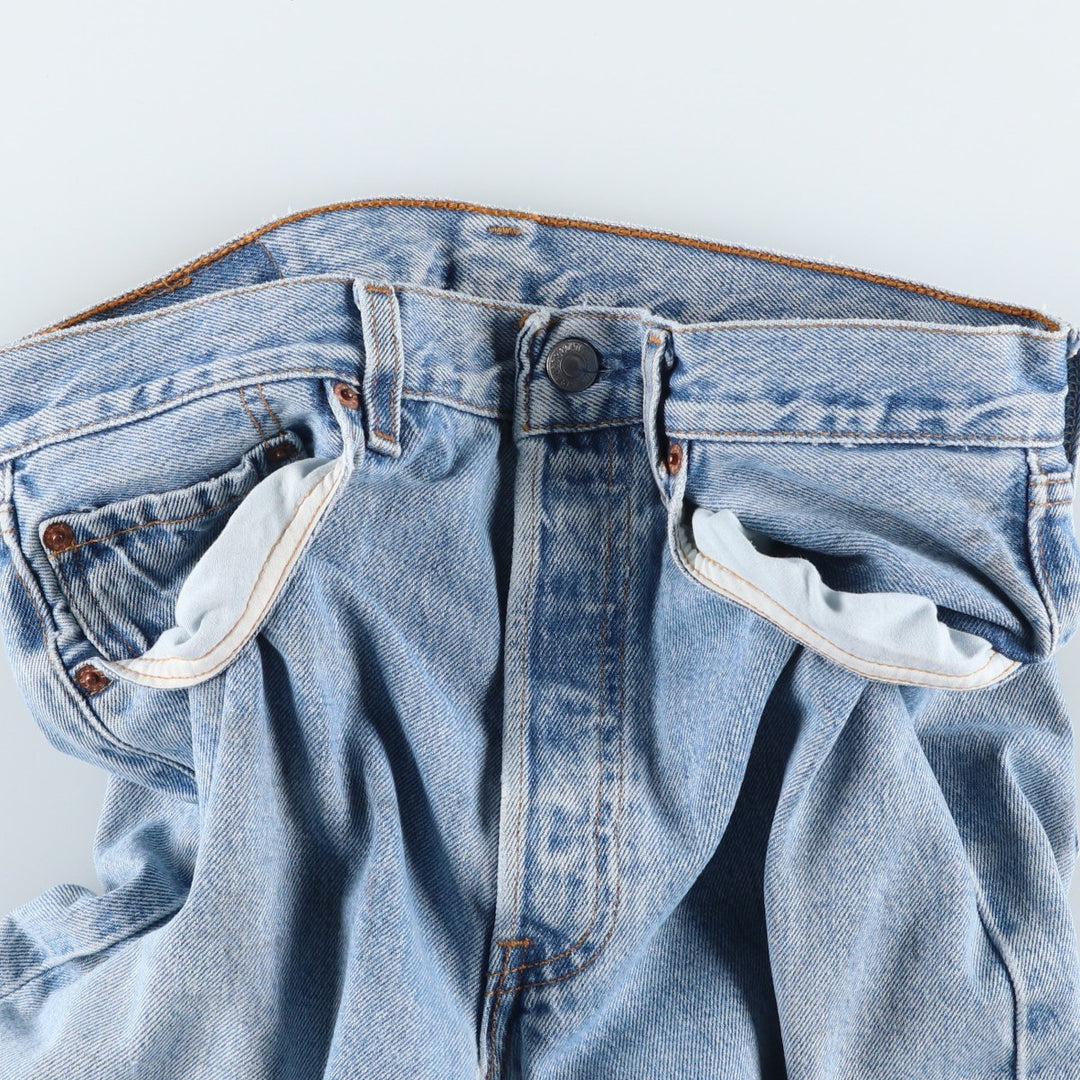 90'S Levi's 501-0193 Straight Denim Pants Made in USA Men's W30 Vintage cotton blue type Vintage Second Hand