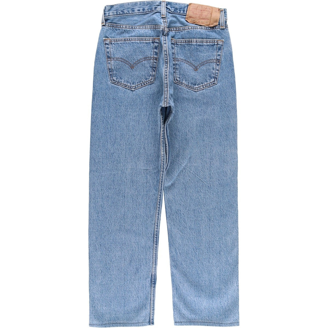 90'S Levi's 501-5993 Straight Denim Pants, Made in USA, Men's, Size W30, Vintage cotton blue type Vintage Second Hand