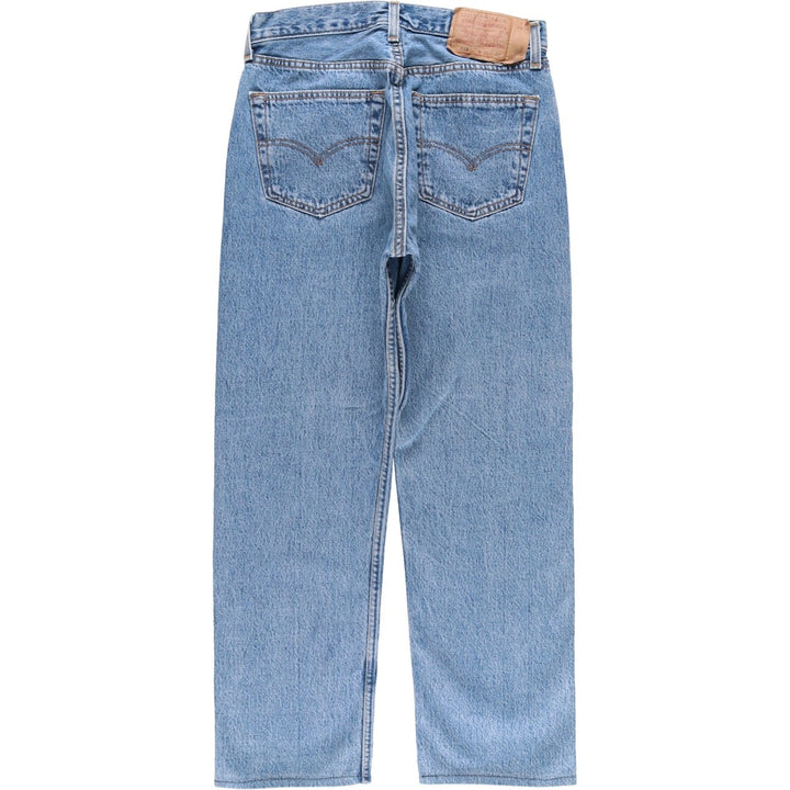 90'S Levi's 501-5993 Straight Denim Pants, Made in USA, Men's, Size W30, Vintage cotton blue type Vintage Second Hand