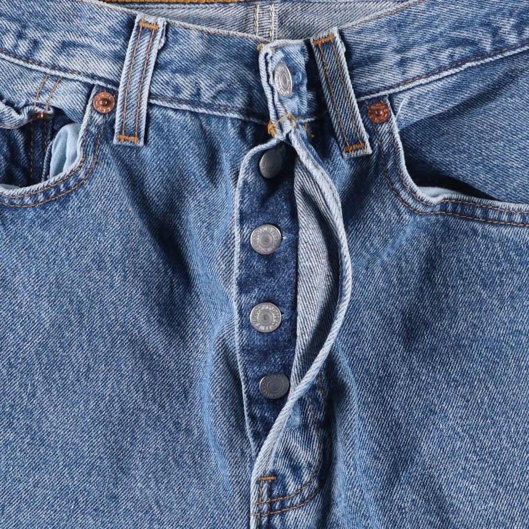90'S Levi's 501-5993 Straight Denim Pants, Made in USA, Men's, Size W30, Vintage cotton blue type Vintage Second Hand