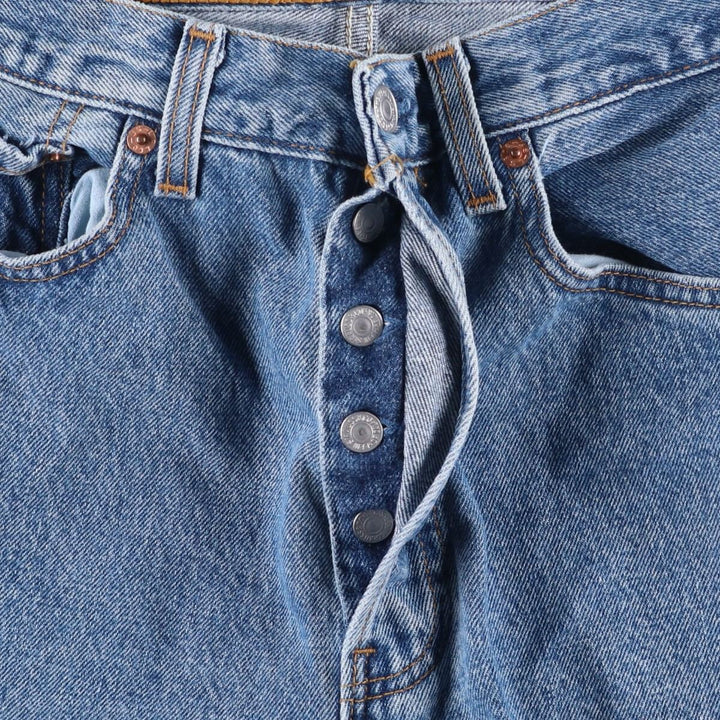 90'S Levi's 501-5993 Straight Denim Pants, Made in USA, Men's, Size W30, Vintage cotton blue type Vintage Second Hand