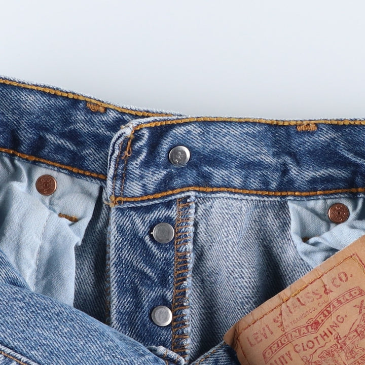 90'S Levi's 501-5993 Straight Denim Pants, Made in USA, Men's, Size W30, Vintage cotton blue type Vintage Second Hand