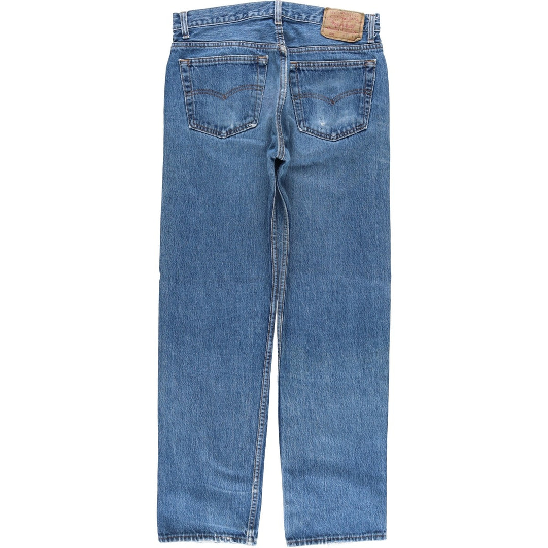 2000'S Levi's 501-0190 Straight Denim Pants, Made in USA, Men's Size W31 cotton blue type Vintage Second Hand