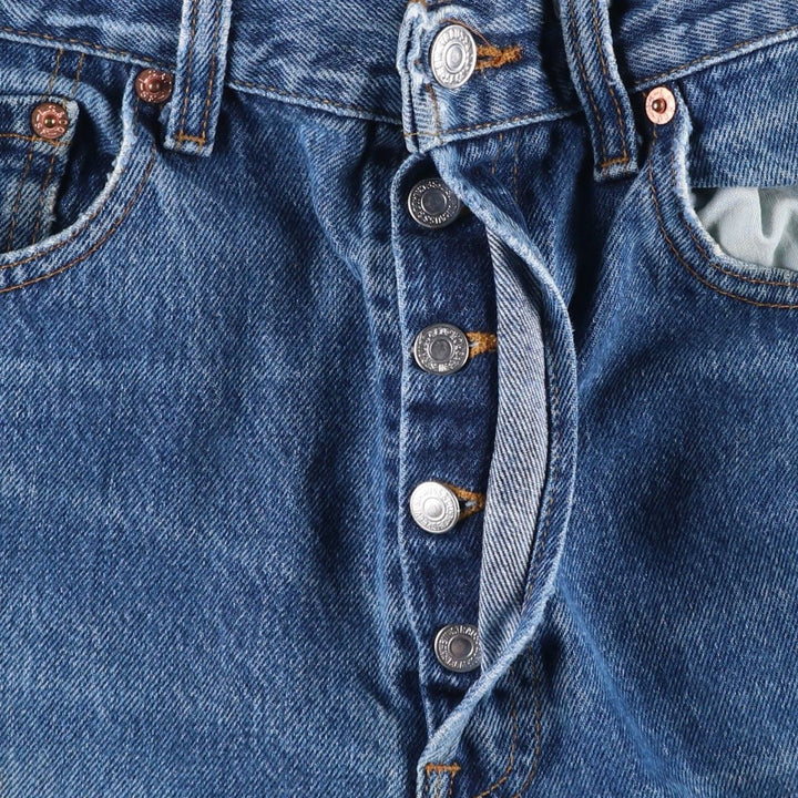 2000'S Levi's 501-0190 Straight Denim Pants, Made in USA, Men's Size W31 cotton blue type Vintage Second Hand