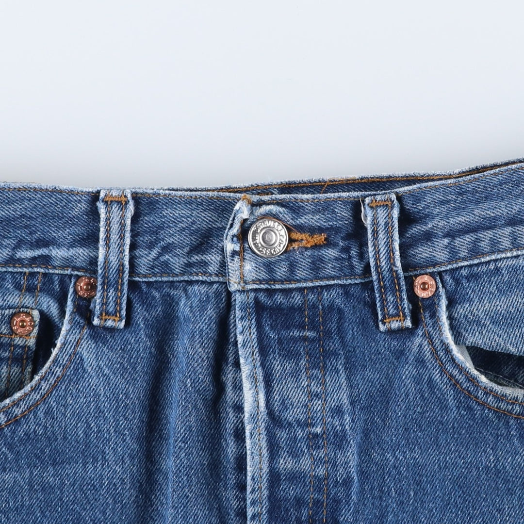 2000'S Levi's 501-0190 Straight Denim Pants, Made in USA, Men's Size W31 cotton blue type Vintage Second Hand