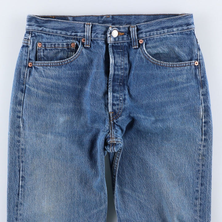 2000'S Levi's 501-0190 Straight Denim Pants, Made in USA, Men's Size W31 cotton blue type Vintage Second Hand