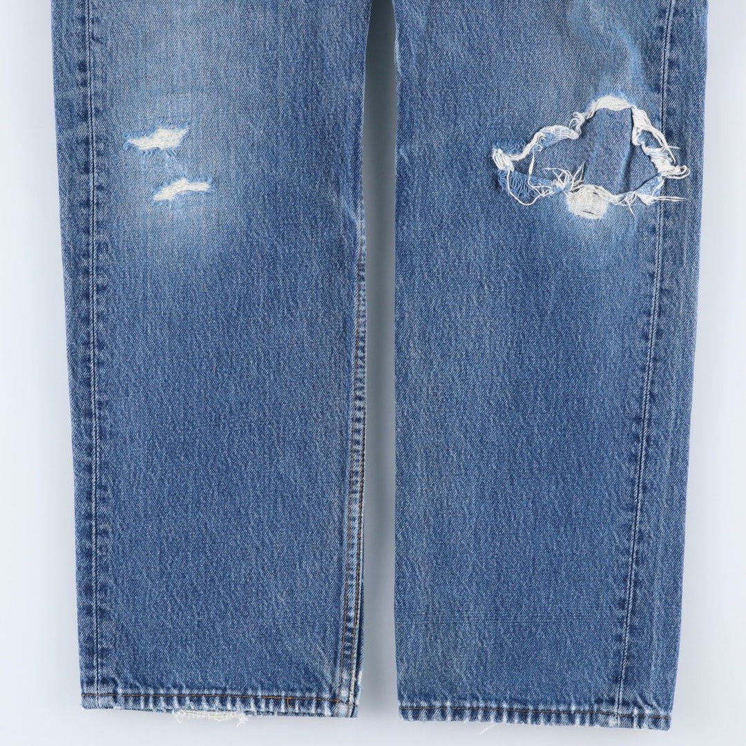 2000'S Levi's 501-0190 Straight Denim Pants, Made in USA, Men's Size W31 cotton blue type Vintage Second Hand