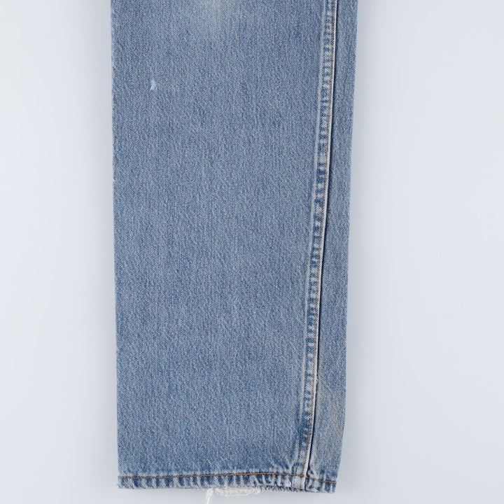 90'S Levi's 501-0118 Straight Denim Pants, Made in USA, Men's, Size 34, Vintage cotton blue type Vintage Second Hand