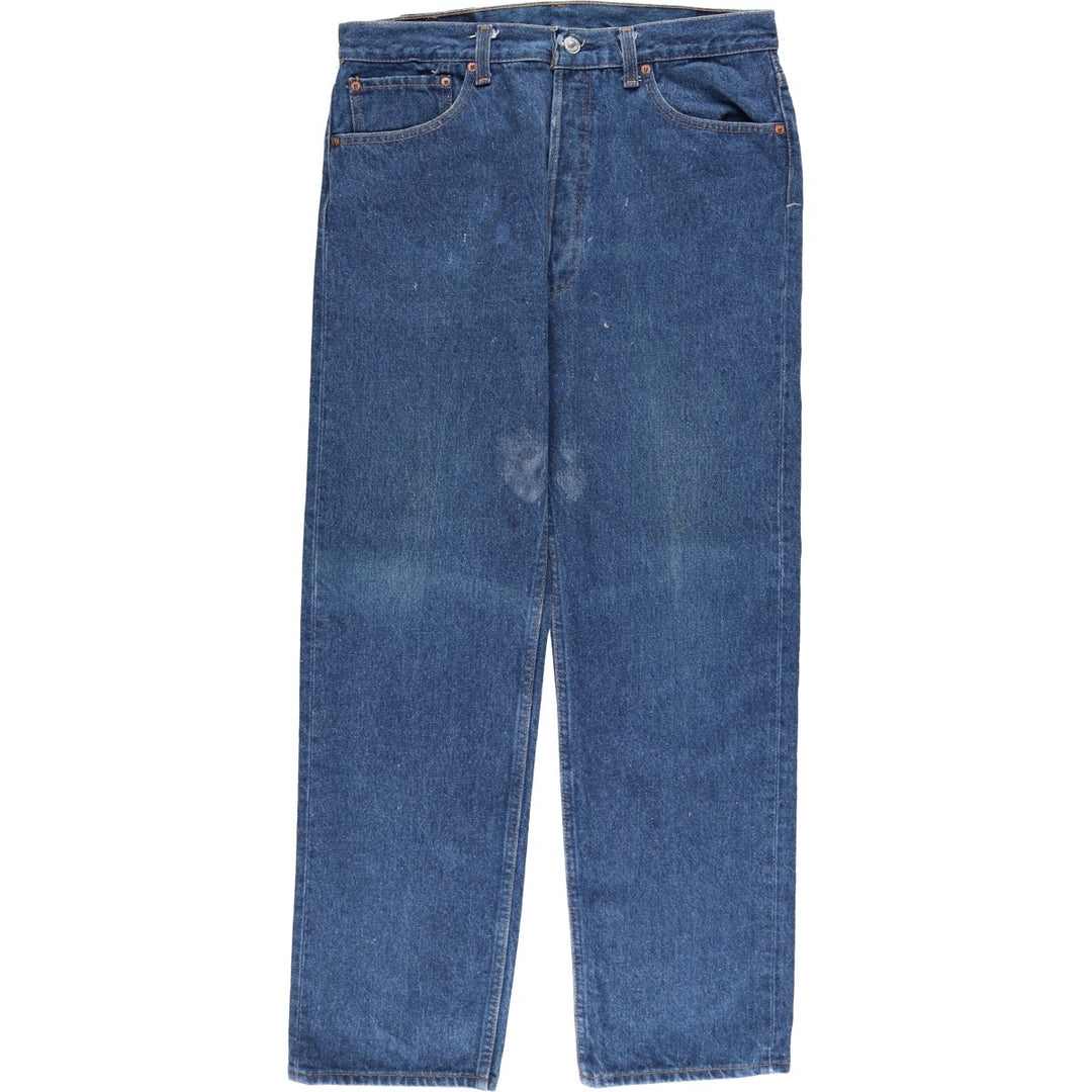 90'S Levi's 501-0000 Straight Denim Pants Made in USA Men's W33 Vintage cotton blue type Vintage Second Hand