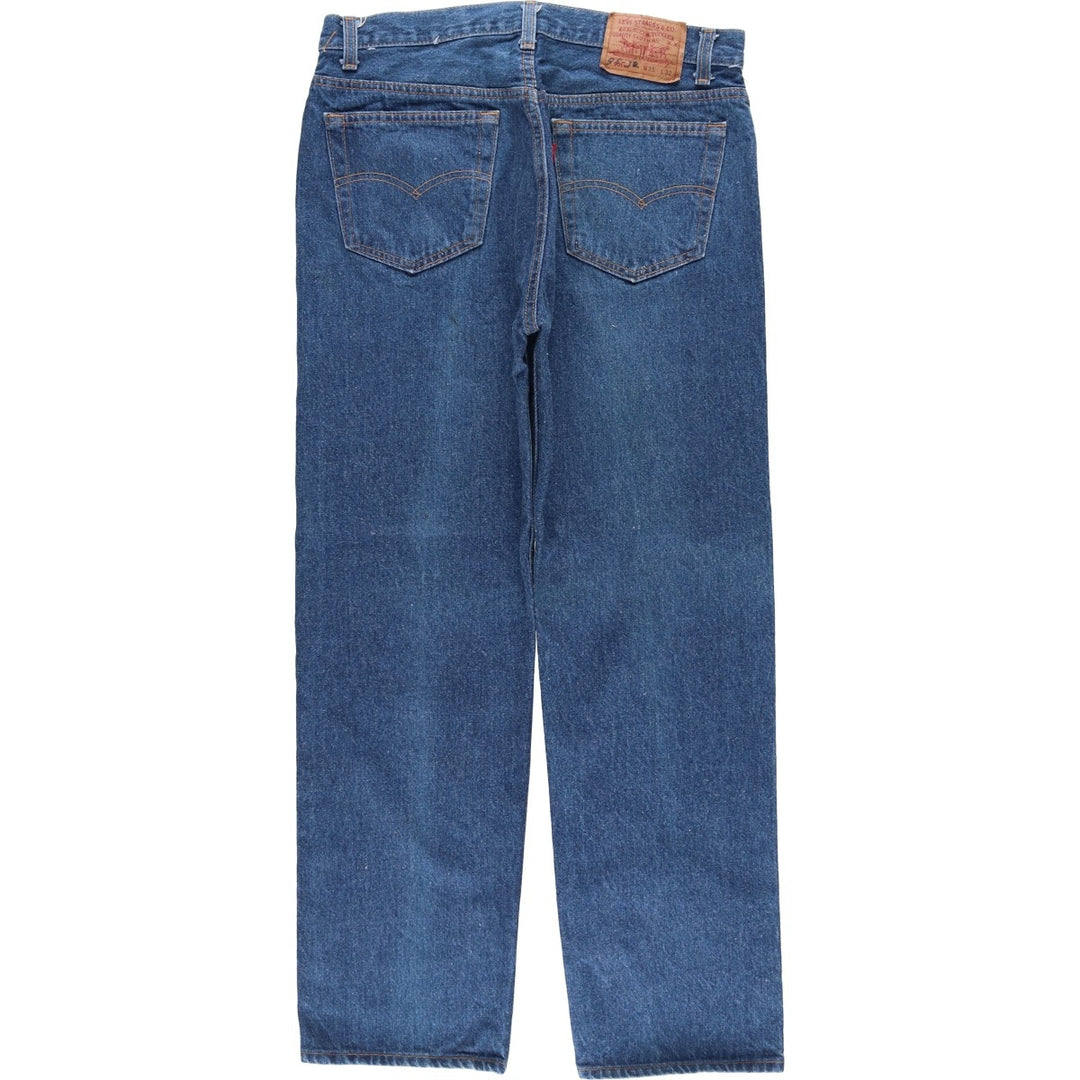 90'S Levi's 501-0000 Straight Denim Pants Made in USA Men's W33 Vintage cotton blue type Vintage Second Hand