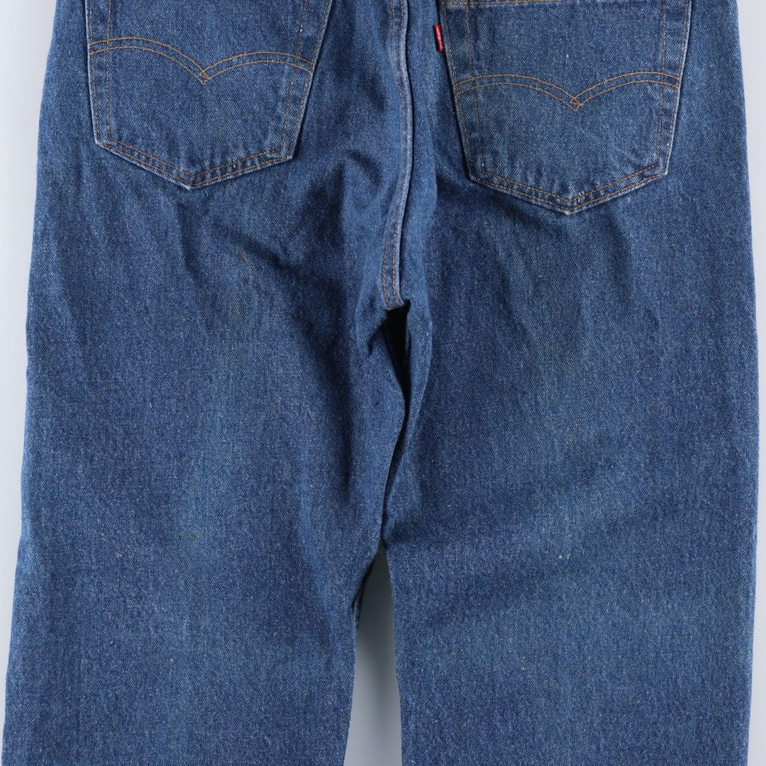 90'S Levi's 501-0000 Straight Denim Pants Made in USA Men's W33 Vintage cotton blue type Vintage Second Hand