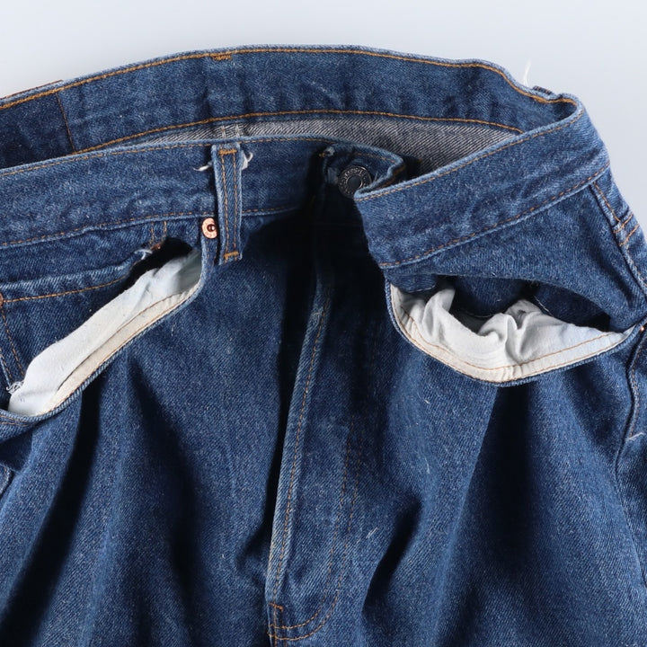 90'S Levi's 501-0000 Straight Denim Pants Made in USA Men's W33 Vintage cotton blue type Vintage Second Hand