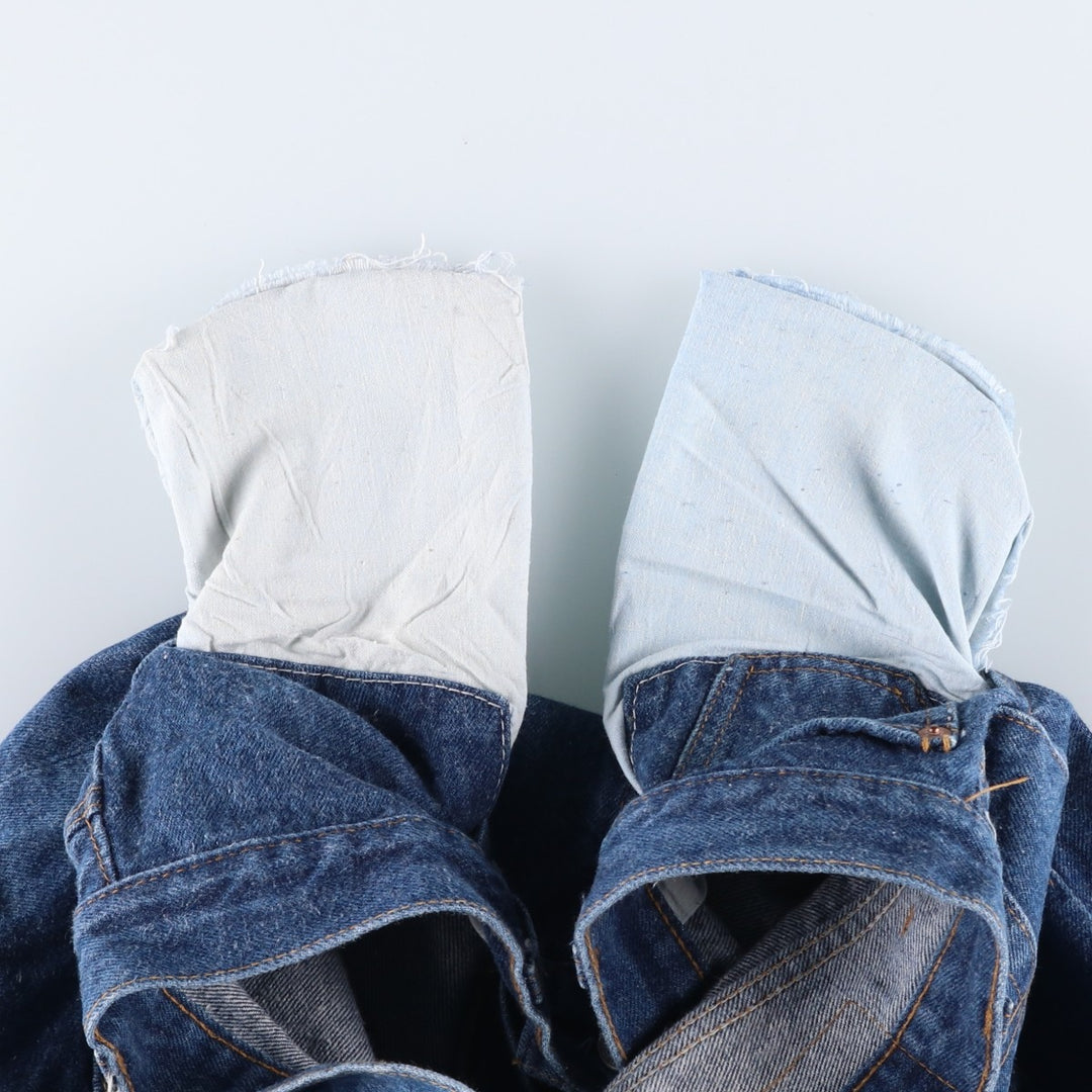 90'S Levi's 501-0000 Straight Denim Pants Made in USA Men's W33 Vintage cotton blue type Vintage Second Hand