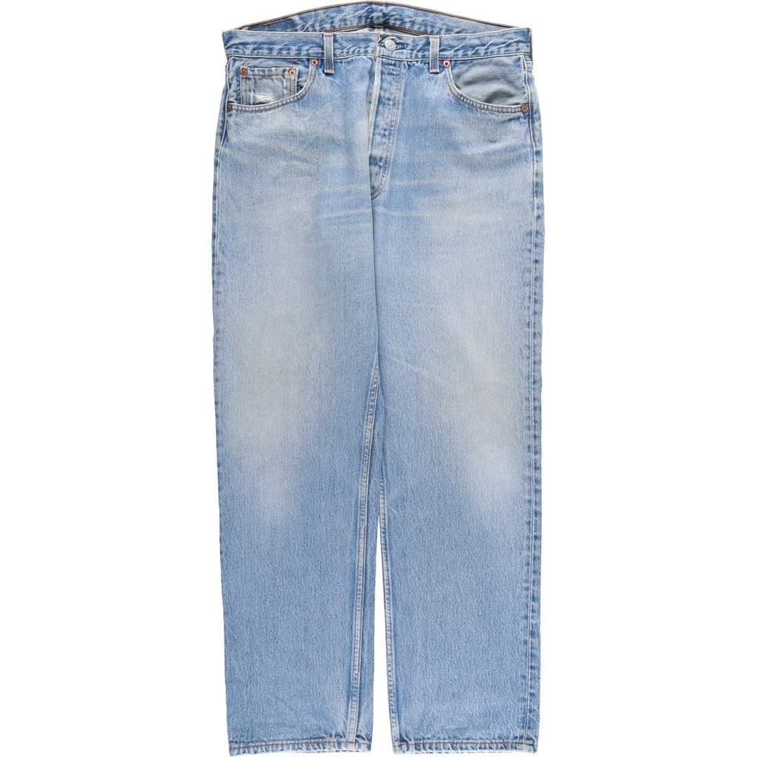 90'S Levi's 501-0115 Straight Denim Pants Made in USA Men's W36 Vintage cotton blue type Vintage Second Hand